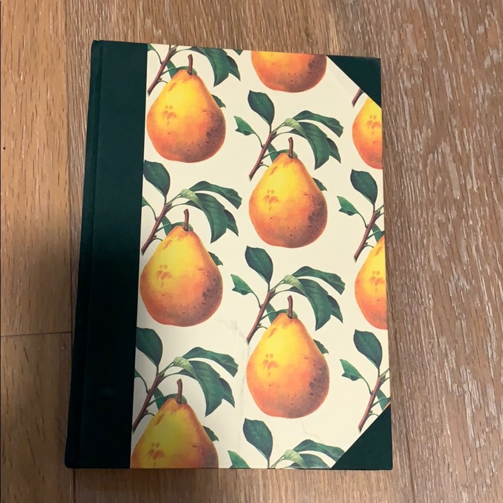 Crane & Co Pear Design blank recipe organizer / book